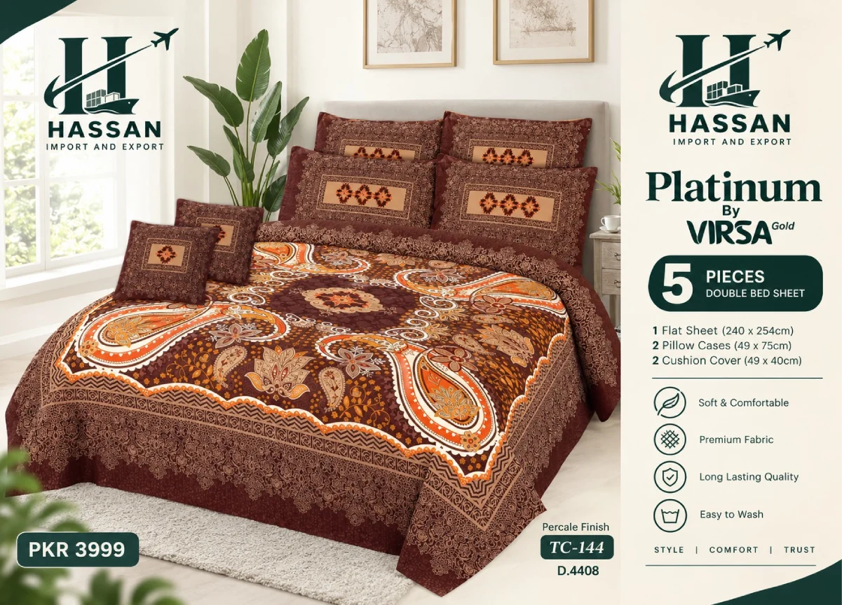 Wholesale bed sheet set packaging and product display
